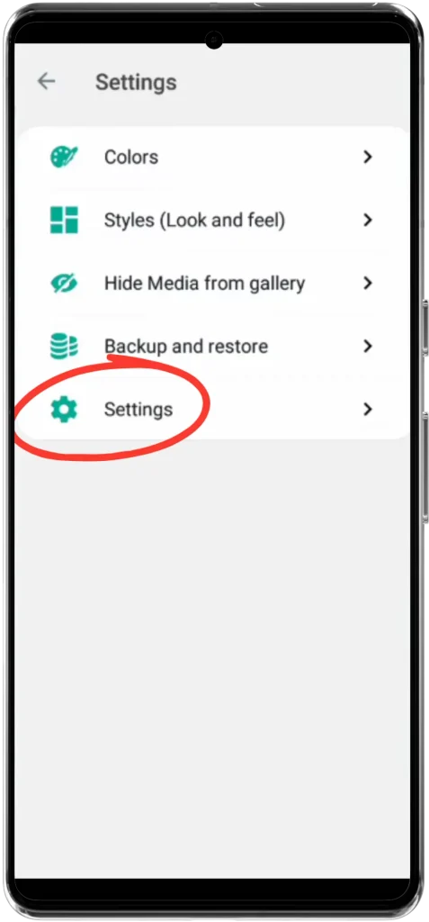 How to change language of GB WhatsApp 1 settings option