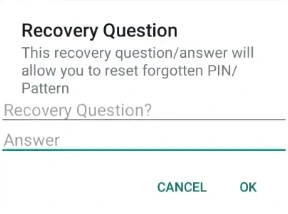 How to Change Recovery Question in GB WhatsApp 7 New Recovery Question image