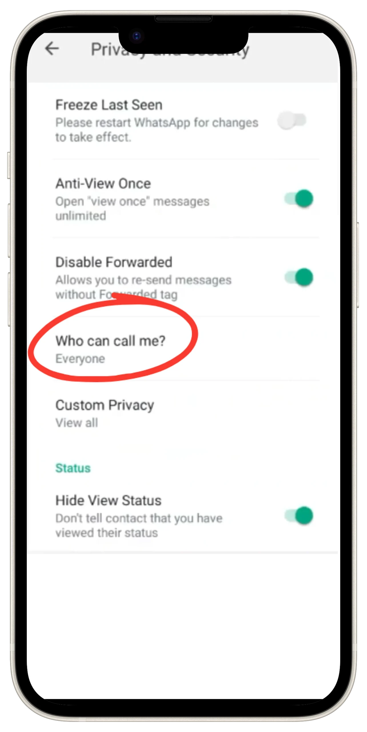 Call Privacy